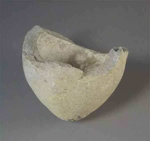 Frammento ceramica antica bomba a mano - Robert Mason, Museo Reale dell'Ontario